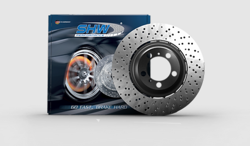 Shw Performance Front Disc Brake Rotor For Fits Audi (Afx44215) AFX44215