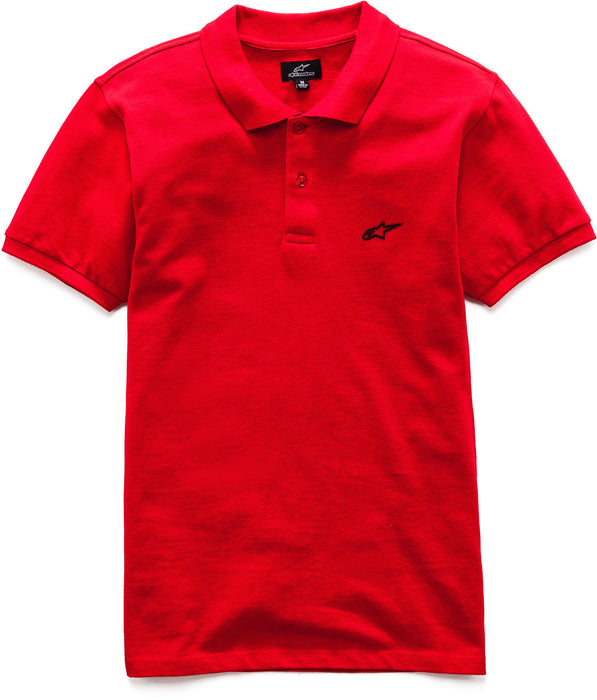 Alpinestars Effortless Polo Shirt Red Lg 1036-42008-30-L