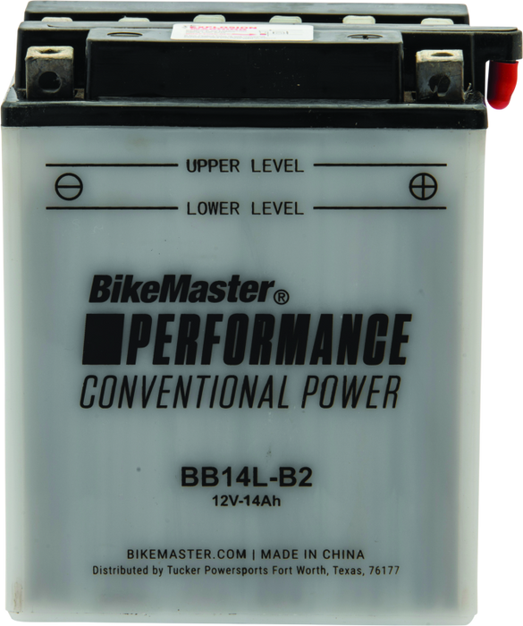 BikeMaster Performance Conventional Battery BB14L-B2