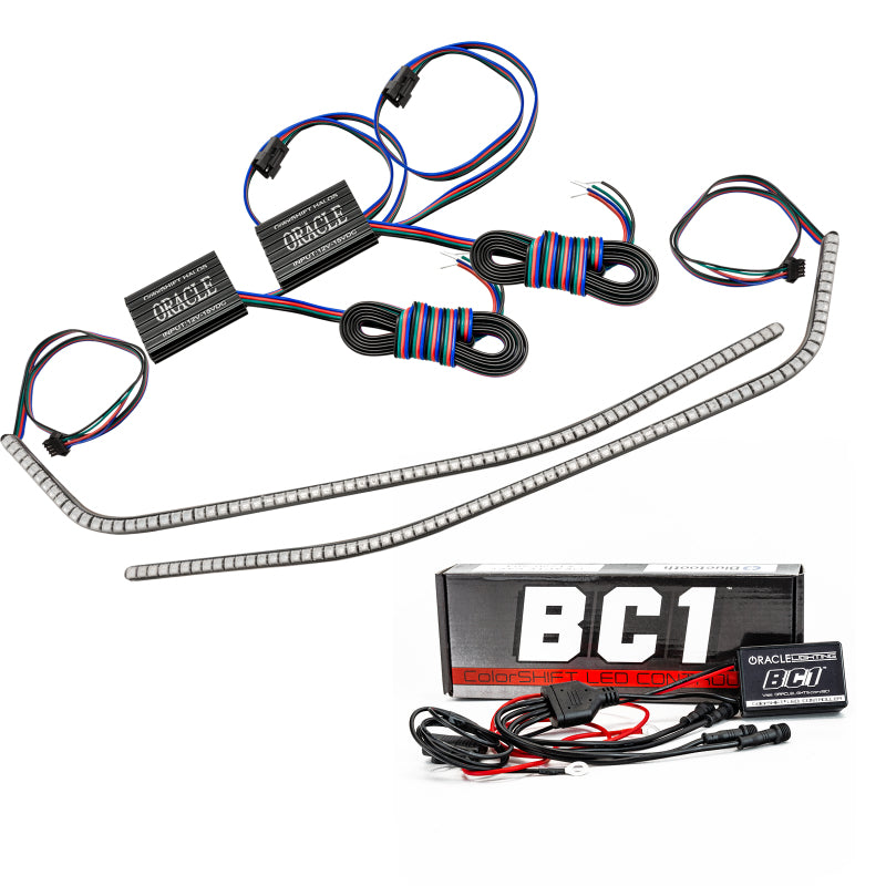 Oracle 16-21 Fits Chevy Camaro Surface Mount DRL Modules Colorshift W/ BC1 Controller See Warranty 1297-335