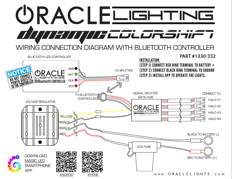 Oracle Lighting - 1327-332 Fits select: 2013-2018 RAM 1500, 2013-2018 RAM 2500