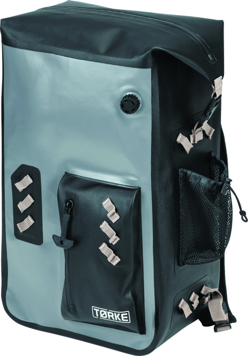 Kuryakyn Black Torke 25L Dry Backpack Motorcycle Luggage/Storage 11Wx18Tx7D 5173