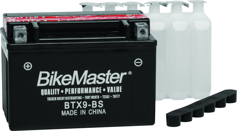 BikeMaster Performance+ Maintenance-Free Batteries BTX9-BS