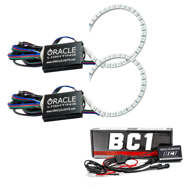 Oracle 18-21 Ford Mustang LED Headlight Halo Kit ColorSHIFT w/ BC1 Controller SEE WARRANTY 1347-335