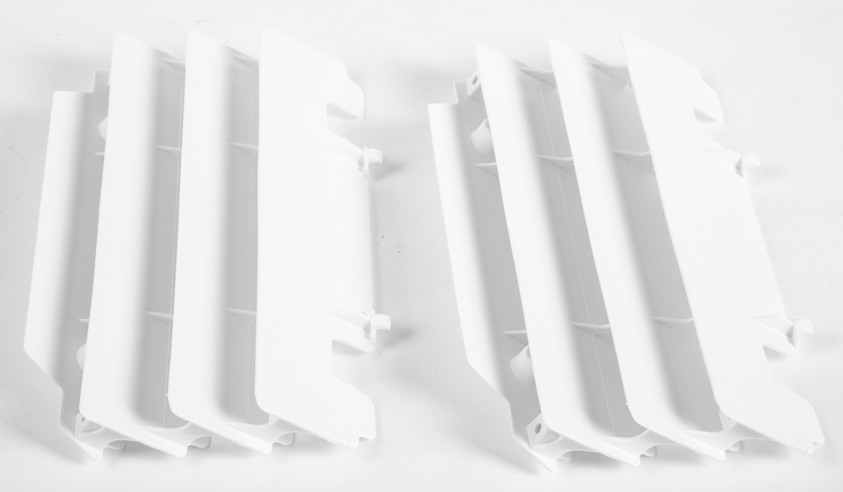 8472500003 Polisport Radiator Louvers White Kaw