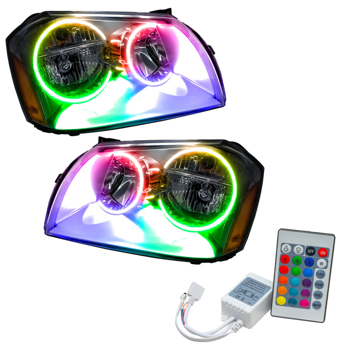 Oracle 05-07 Compatible with Dodge Magnum SMD HL Chrome ColorSHIFT w/ Simple Controller SEE WARRANTY 7157-504