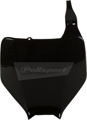 Polisport Front Number Plate Black Black 8660800001