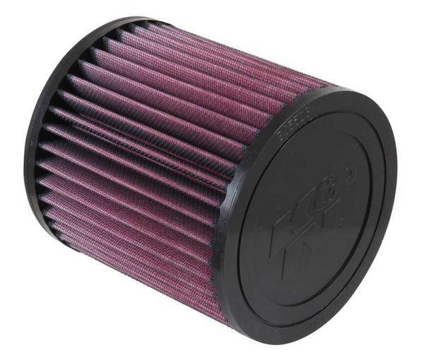K&N Filter Universal Rubber Filter Round Straight 3in ID x 5 5/8in OD x 6in Height E-0655