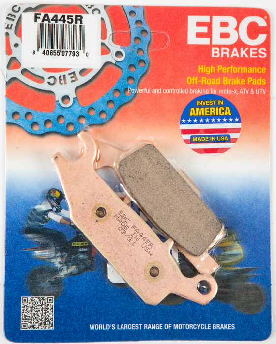 EBC Brakes FA445R Disc Brake Pad Set