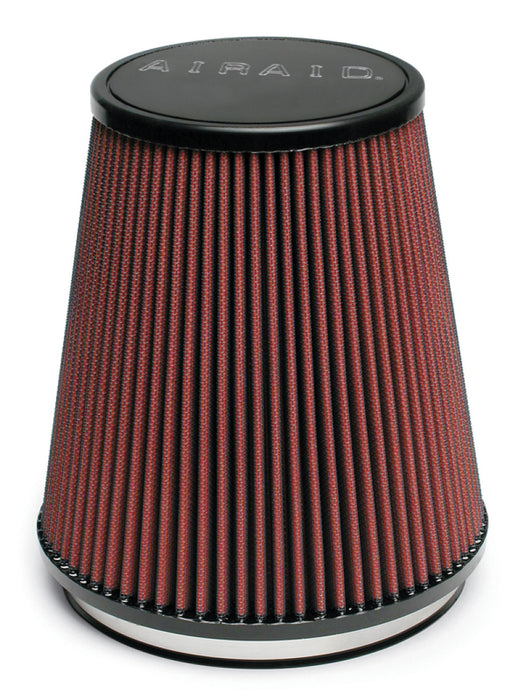 Airaid Universal Clamp-On Air Filter: Round Tapered; 6 Inch (152 Mm) Flange Id; 7 Inch (178 Mm) Height; 7.25 Inch (184 Mm) Base; 5 Inch (127 Mm) Top 700-462