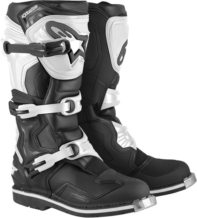 Alpinestars Tech 1 Boots Black/White Sz 12 2016016-12-12