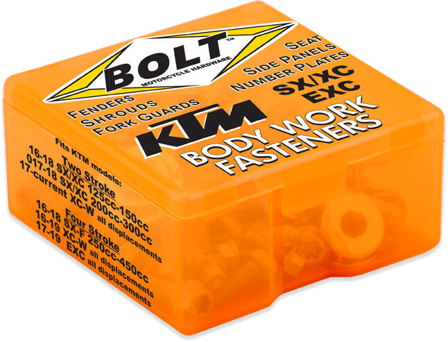 Bolt MC Hardware KTM-PFK2 KTM Body Work Fastener Kit