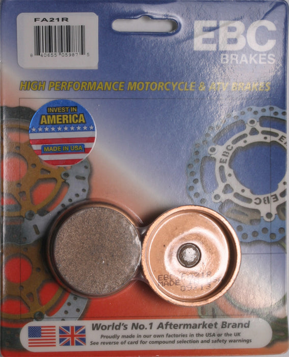 EBC Brakes FA21R Disc Brake Pad Set