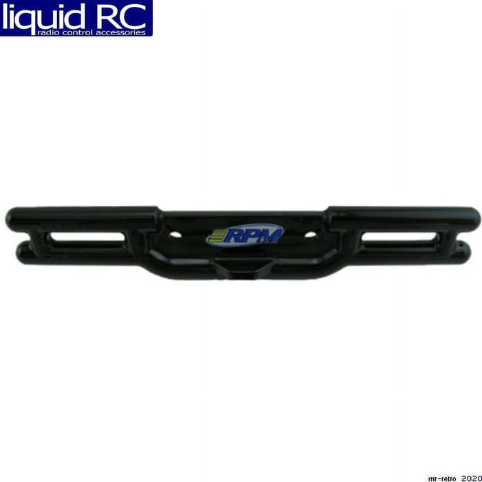 RPM Tubular Rear Bumper Black Revo RPM80482 Gas Car/Truck Option Parts