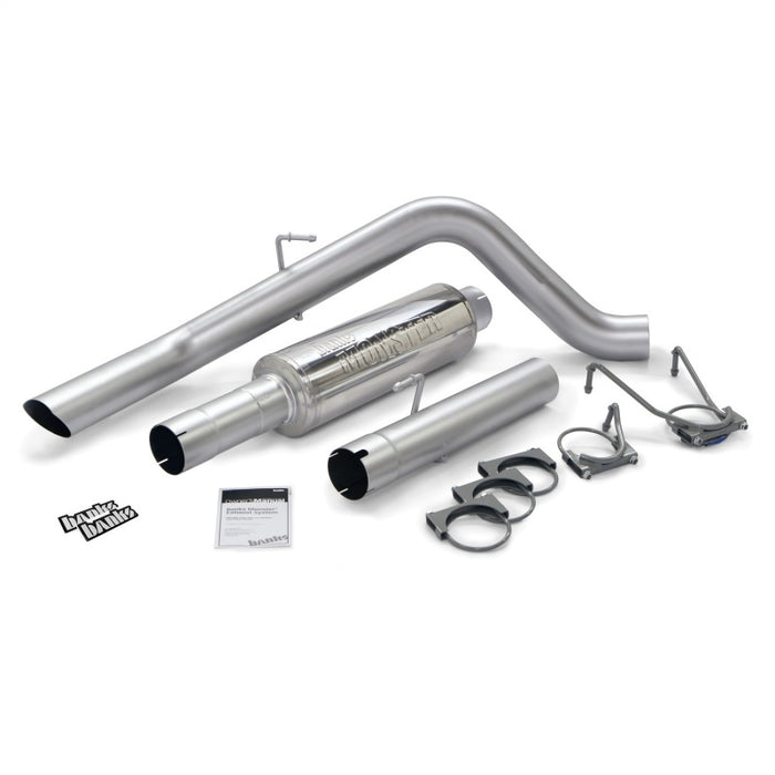 Banks Power 03-04 Compatible with Dodge 5.9L w/4in Catted Outlet Monster Sport Exhaust System 48777