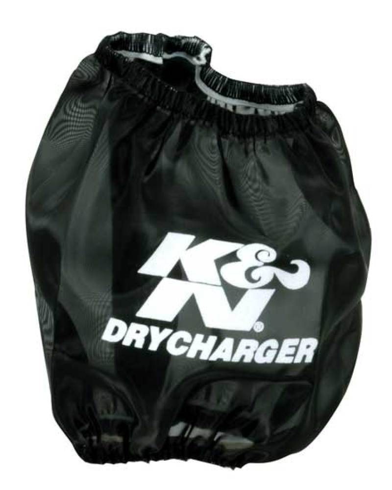 K&N Drycharger Air Filter Wrap-Round Tapered Black 4.75in Base ID x 4.5in Top ID x 4.75in H HA-6806DK
