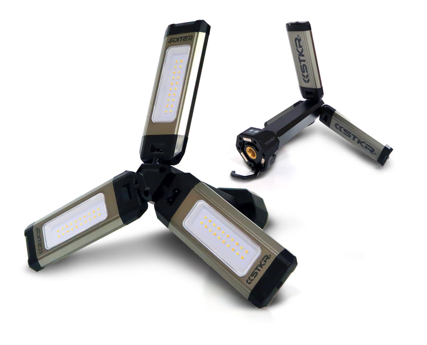 STKR Trimobile - 2000 Lumen LED Area Work Light, Rechargeable