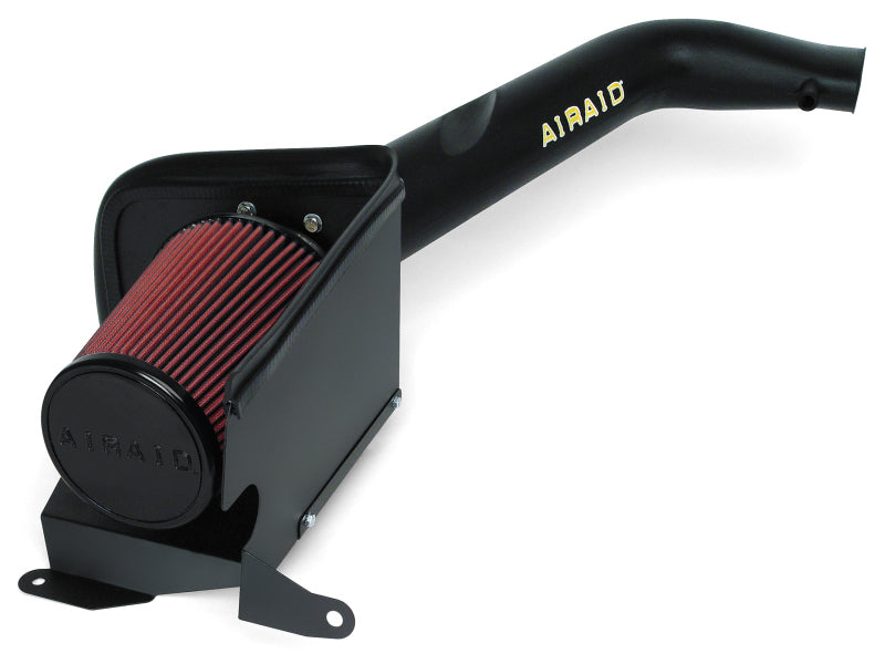 Airaid Cold Air Intake System By K&N: Increased Horsepower, Dry Synthetic Filter: Compatible With 2003-2006 Jeep (Wrangler) Air- 311-137