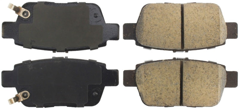 StopTech 06-14 Honda Ridgeline Street Select Rear Brake Pads 305.1103