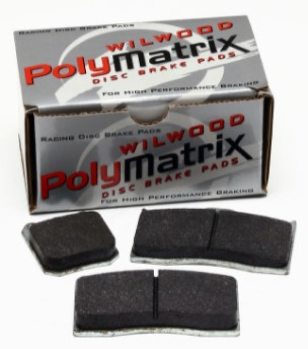 Wilwood PolyMatrix Pad Set 7812 E Dynapro Dynalite-w/Bridge Bolt 15E-9837K