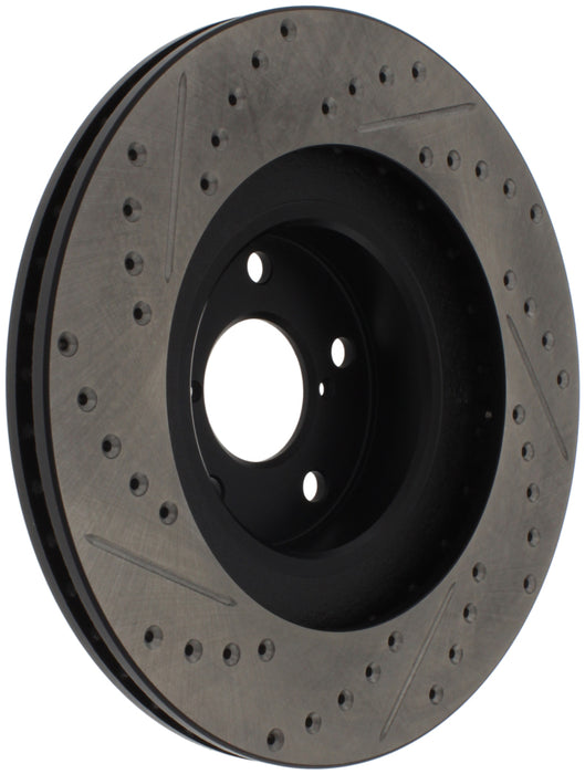 Stoptech Sport Drilled & Slotted Brake Rotor; Front Right 127.47018R