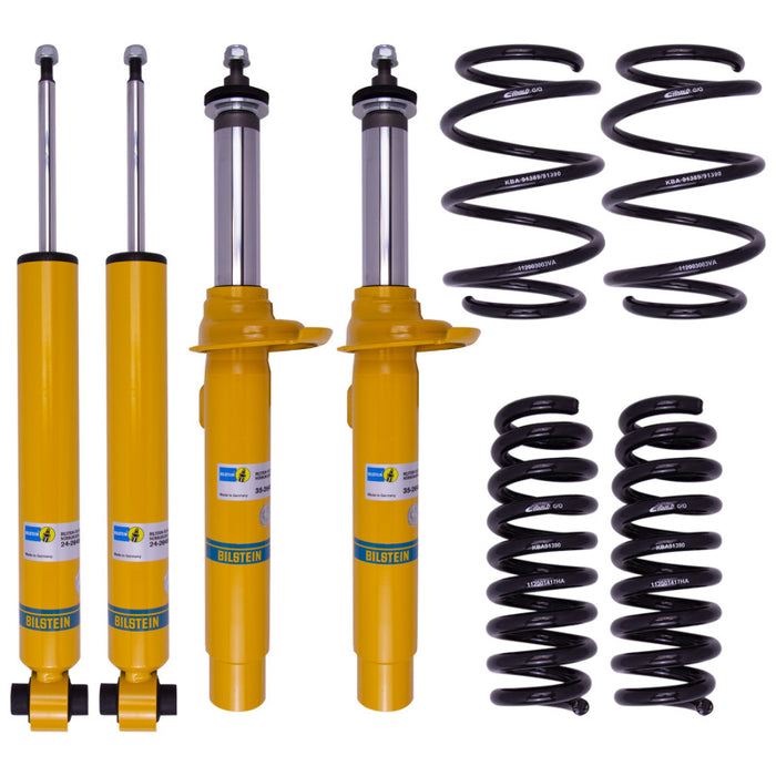 Bilstein B12 Pro-Kit 14-16 BMW 435i / 17 BMW 440i Front and Rear Monotube Suspension Kit 46-258199