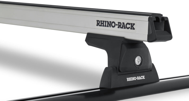 Rhino-Rack Heavy Duty 54in 2 Bar Roof Rack w/Tracks Silver Y01-120