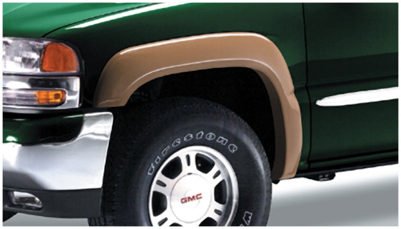 Bushwacker 07-07 Chevy Silverado 1500 Classic Fleetside Extend-A-Fender Style Flares 4pc Black 40906-02