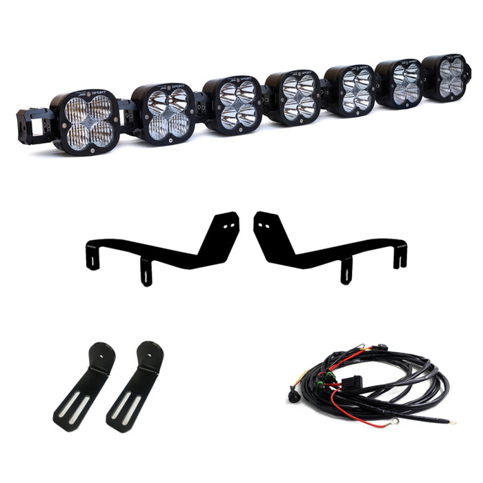 Baja Designs 17-19 7 XL Linkable LED Light Kit For Ford Super Duty 447744