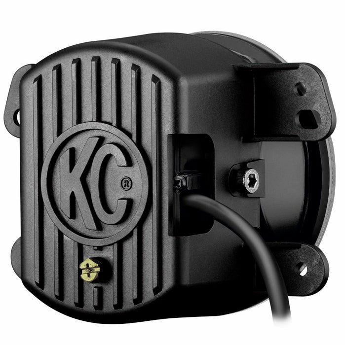 KC HiLiTES 07-09 compatible with Jeep JK Gravity G4 LED Light 10w SAE/ECE Clear Fog Beam (Single) 1494