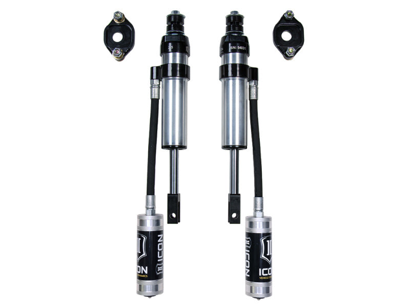 Icon 2011-2019 Gm Hd 0-2" Lift Front 2.5 Vs Remote Reservoir Extended Travel Shock Pair 77832P