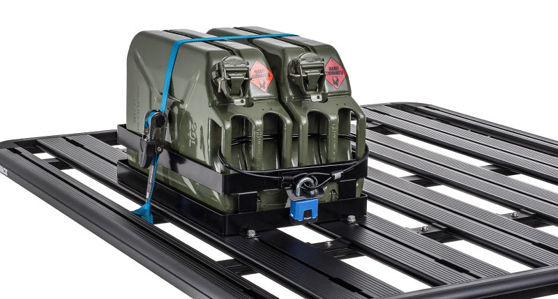 Rhino-Rack Double Horizontal Jerry Can Holder 43152