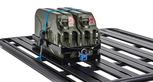Rhino-Rack Double Horizontal Jerry Can Holder 43152