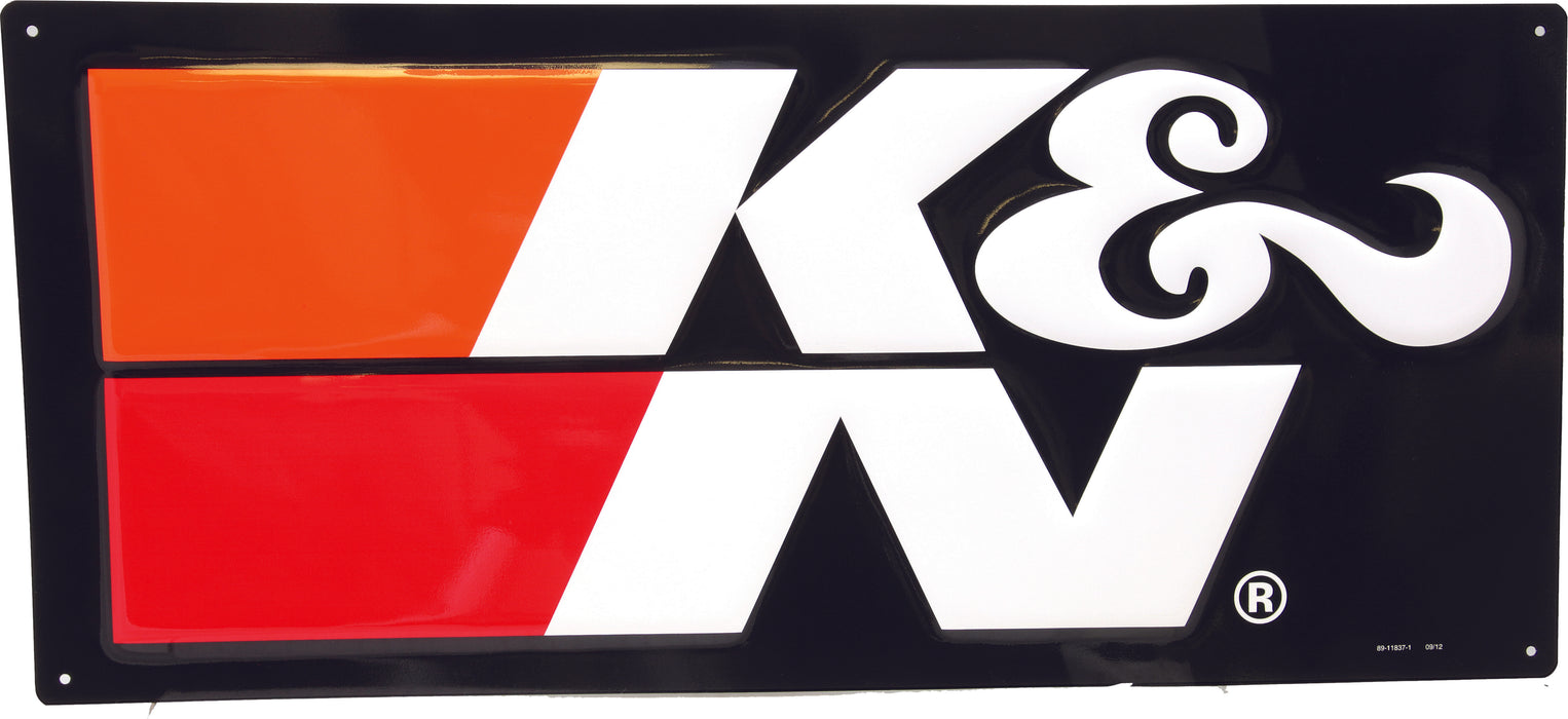 K&N Metal Sign 89-11837-1