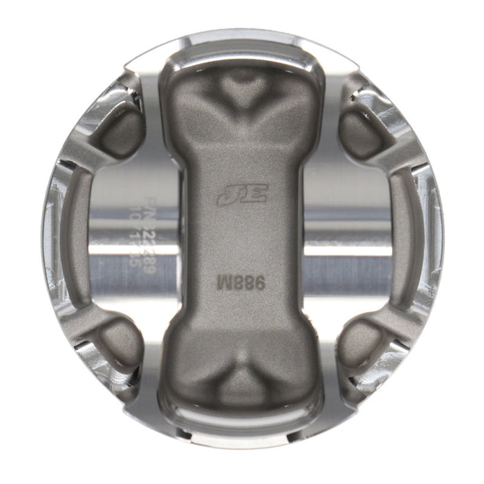 JE Pistons Compatible with Nissan VG30 87.5 Bore 0.5 Over Sized 9.0:1 -5.5cc Dome Piston Kit (Set of 6) 322289