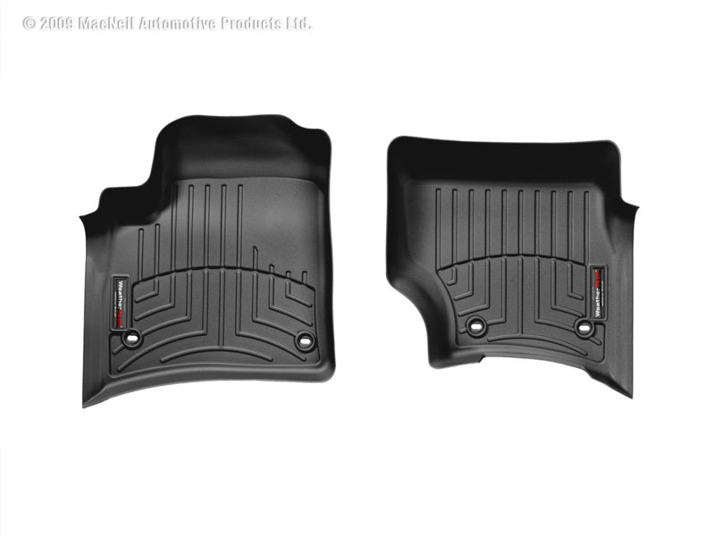 WeatherTech 03-10 Porsche Cayenne Front FloorLiner Black 440451