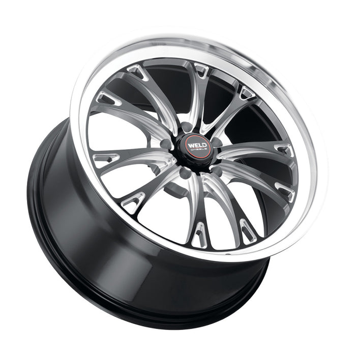 Weld S113 20X10.5 Belmont 5X120.65 ET13 BS6.25 Gloss Black MIL Dia 78.1 S11300563625