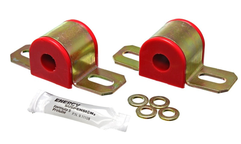 Energy Suspension Universal Red 13/16in / 20.5mm Non-Greaseable Sway Bar Bushings 9.5107R