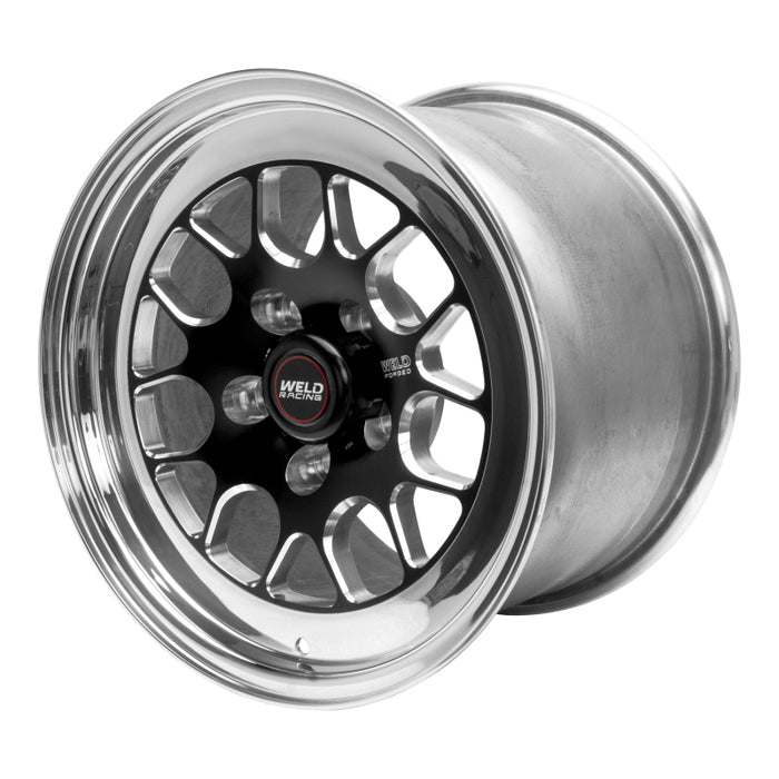 Weld S77 15x10.33 / 5x4.75 BP / 7.5in. BS Black Wheel (Low Pad) Non-Beadlock 77LB-510B75A