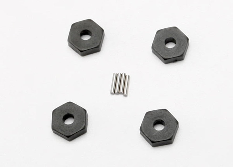 Traxxas Wheel Hubs Hex, 4-Piece And Axle Pins 1/16 Vehicles, 4-Piece, 250-Pack 7154