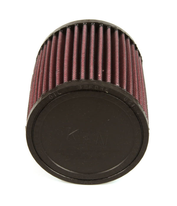 K&N Universal Clamp-On Air Filter: High Performance, Premium, Washable, Replacement Engine Filter: Flange Diameter: 3 In, Filter Height: 5 In, Flange Length: 1 In, Shape: Round, RB-0910