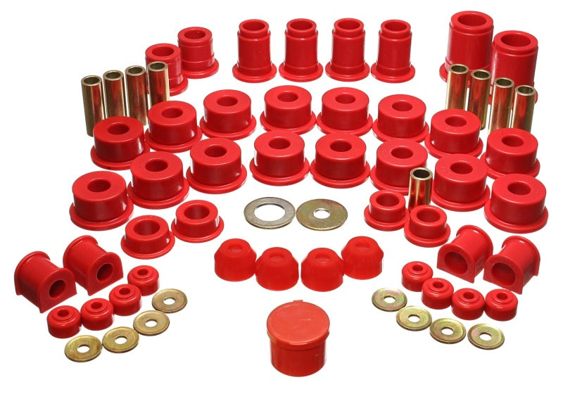 Energy Suspension 90-95 Toyota 4 Runner 2WD/4WD Red Hyper-Flex Master Bushing Set 8.18103R