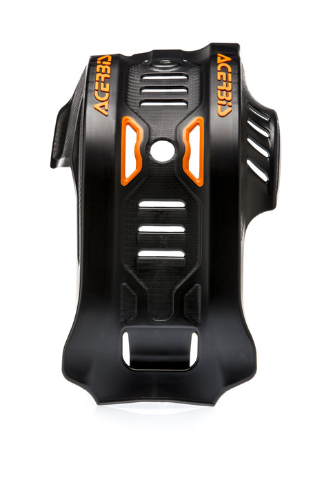 Acerbis Offroad Skid Plates - Black/16 Orange (2791645229), One Size