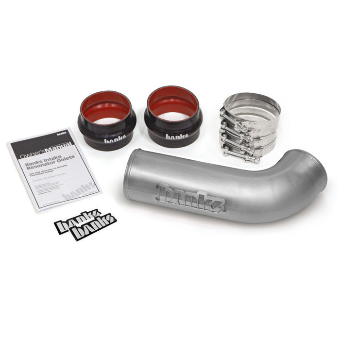 Banks Power 17-19 GM 2500/3500 6.6L L5P Intake Resonator Delete System Natural Finish 48001