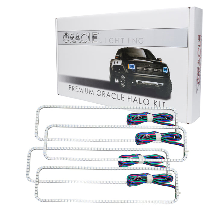 Oracle Lights 2286-333 LED Head Light Dual Halo Kit ColorSHIFT 2.0 for GMC Yukon Fits select: 1999 GMC DENALI