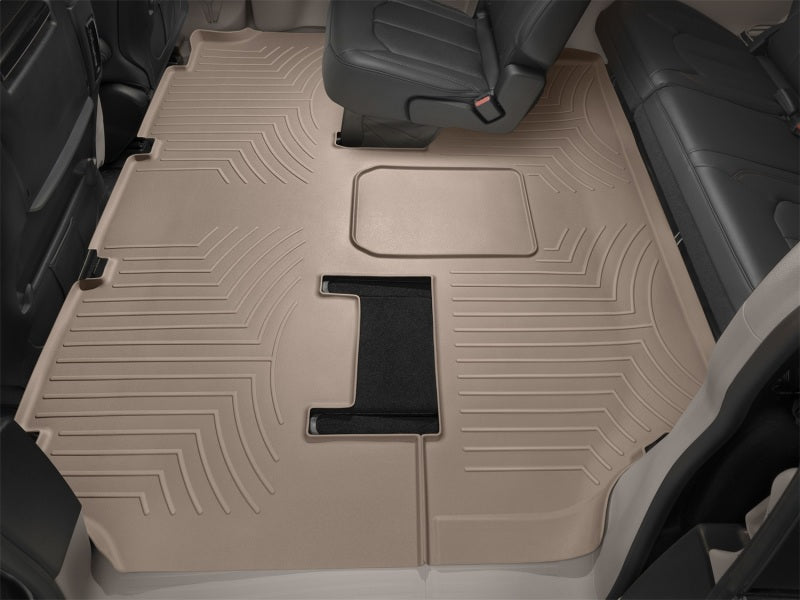 WeatherTech 2016+ BMW 7-Series G12 Sedan Rear FloorLiner Tan (w/ Rear Executive Lounge Seating) 458743