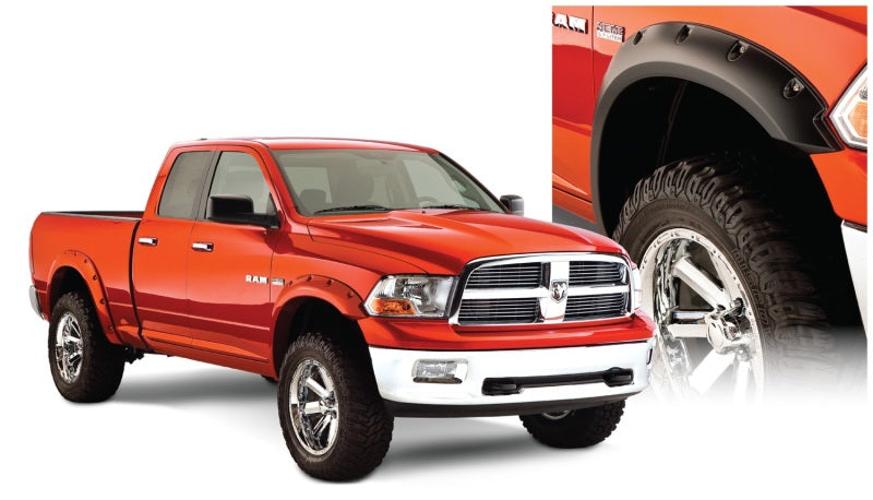 Bushwacker For 09-18 Dodge For Ram 1500 Fleetside Pocket Style Flares 4Pc 67.4/7 50915-02