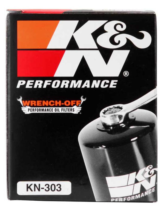 K&N Engineering Performance Gold Oil Filter Black Kn-303 Fits Honda KN-303