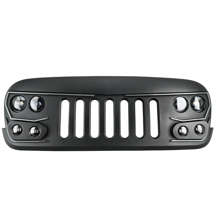 Oracle Lighting Vector™ Series Full Led Grill For The 2007-2018 Fits Jeep
