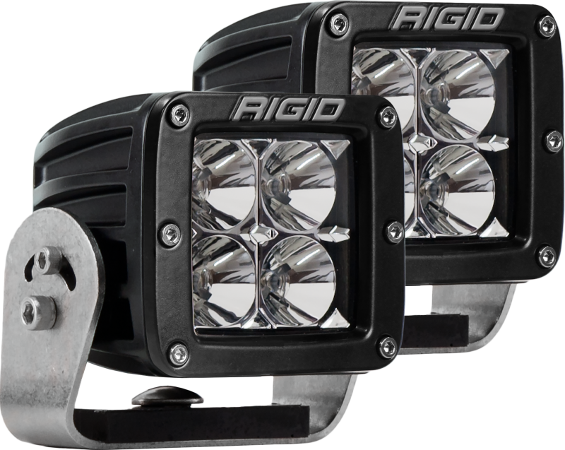 Rigid Industries Dually HD Black- Flood Set of 2 222113